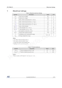 STL7N6LF3 Datasheet Page 3