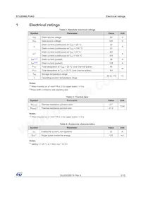 STL8DN6LF6AG Datasheet Page 3