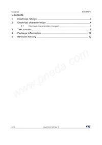 STN3P6F6 Datasheet Page 2