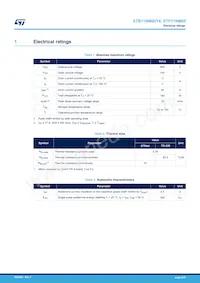 STP11NM60 Datasheet Page 2