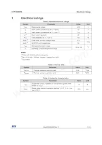 STP14N80K5 Datasheet Page 3
