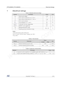 STP3LN80K5 Datasheet Page 3