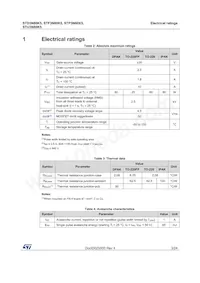 STP3N80K5 Datasheet Page 3