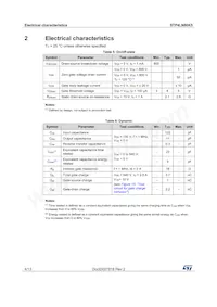 STP4LN80K5 Datasheet Page 4