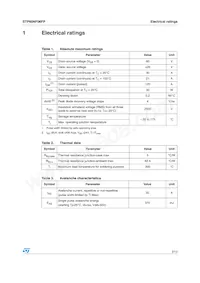 STP60NF06FP Datasheet Page 3