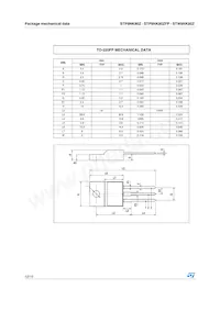 STP8NK80ZFP Datasheet Page 12