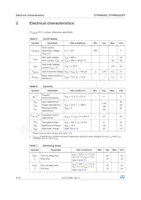 STP9NK65Z Datasheet Page 4