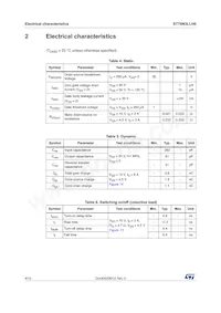 STT6N3LLH6 Datasheet Page 4