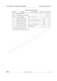 STW13N60M2 Datasheet Page 5