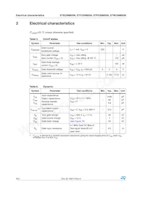 STW23NM50N Datasheet Page 4