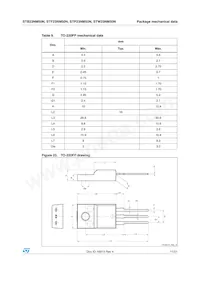 STW23NM50N Datasheet Page 11