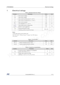 STW30N80K5 Datasheet Page 3