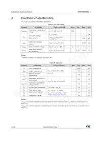 STW38N65M5-4 Datasheet Page 4