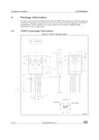STW38N65M5-4 Datasheet Page 10