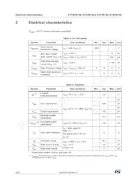 STW3N150 Datasheet Page 4