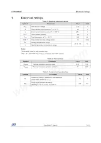STW45NM50 Datasheet Page 3