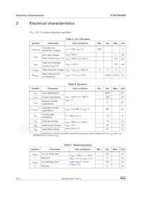 STW70N60M2-4 Datasheet Page 4