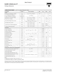 SUM110N04-2M1P-E3 Datasheet Page 2