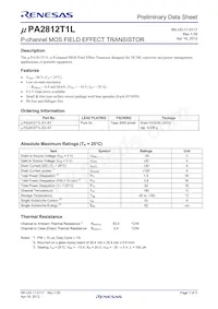 UPA2812T1L-E1-AT Datasheet Cover