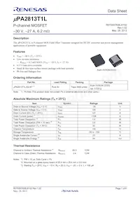 UPA2813T1L-E2-AT Datasheet Cover
