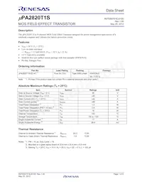 UPA2820T1S-E2-AT Datasheet Copertura
