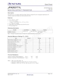 UPA2821T1L-E1-AT Datasheet Cover
