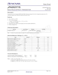 UPA2825T1S-E2-AT Datasheet Cover