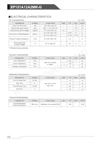 XP151A12A2MR-G Datasheet Page 2