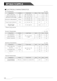 XP162A11C0PR-G Datasheet Page 2