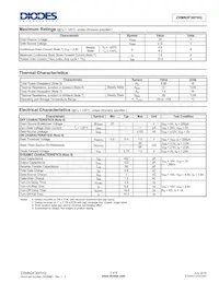 ZXMN2F30FHQTA Datenblatt Seite 2