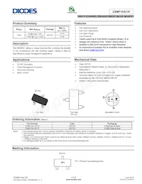 ZXMP10A13FTA Datasheet Cover