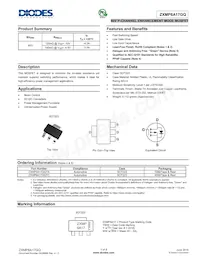 ZXMP6A17GQTA Datasheet Cover