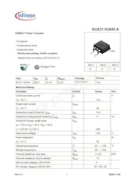BUZ31 H3045A Datasheet Cover
