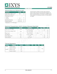 CPC3909ZTR Datasheet Page 2