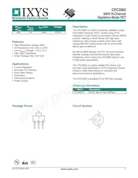 CPC3960ZTR Datasheet Cover
