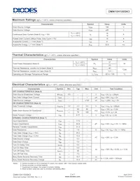 DMN10H100SK3-13 Datasheet Page 2