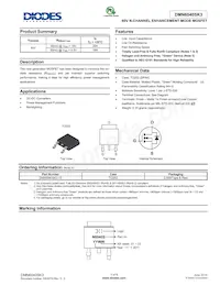 DMN6040SK3-13 Datasheet Cover