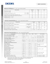 DMNH10H028SK3-13 Datasheet Pagina 2