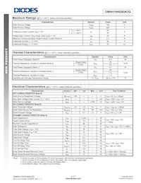 DMNH10H028SK3Q-13 Datasheet Page 2