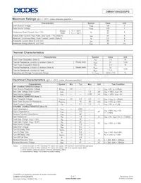DMNH10H028SPS-13 Datenblatt Seite 2