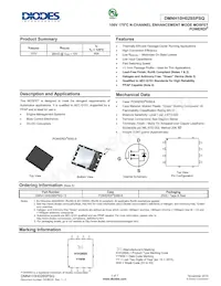 DMNH10H028SPSQ-13 Datasheet Cover