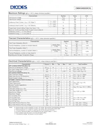 DMNH4006SK3Q-13 Datasheet Page 2