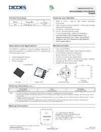 DMNH4006SPS-13 Datasheet Cover