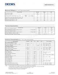 DMNH4006SPS-13 Datasheet Page 2