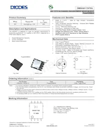 DMNH4011SPSQ-13 Datasheet Cover