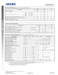 DMNH6008SPS-13 Datasheet Pagina 2