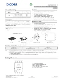 DMP2002UPS-13 Datasheet Cover