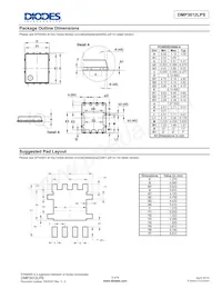 DMP3012LPS-13 Datasheet Pagina 5