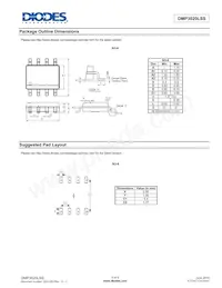 DMP3020LSS-13 Datasheet Pagina 5