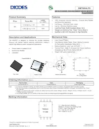DMT6004LPS-13 Datasheet Cover